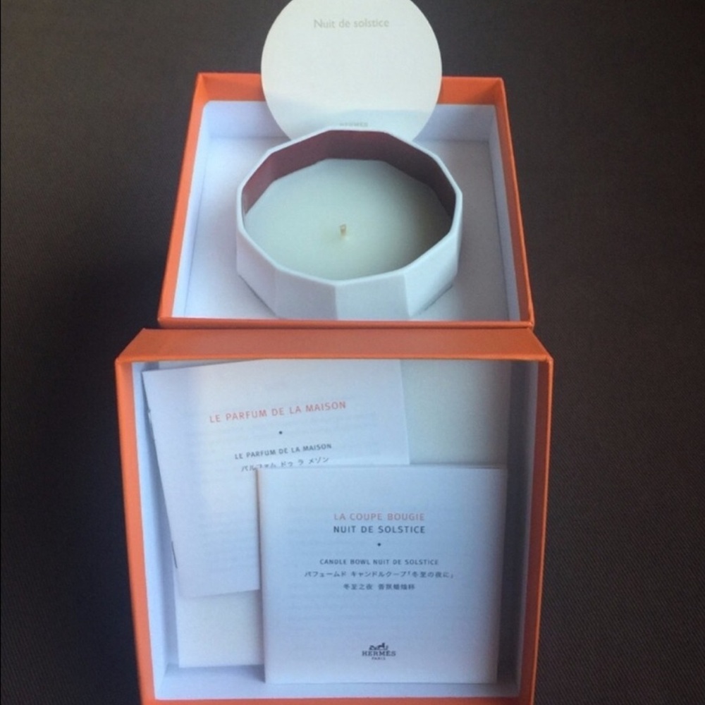 Hermès nuit de solstice 7.7 oz candle bowl